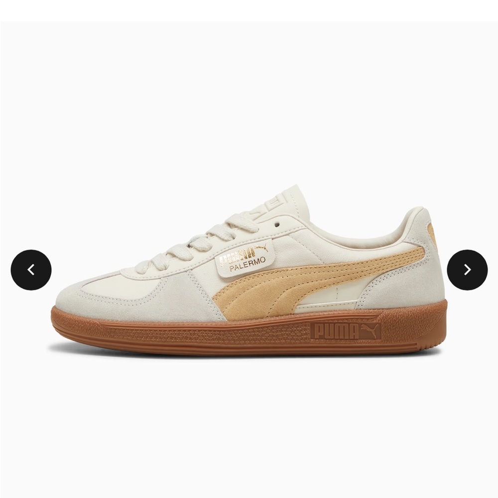 Puma palermo sneakers alpine snow/desert dust